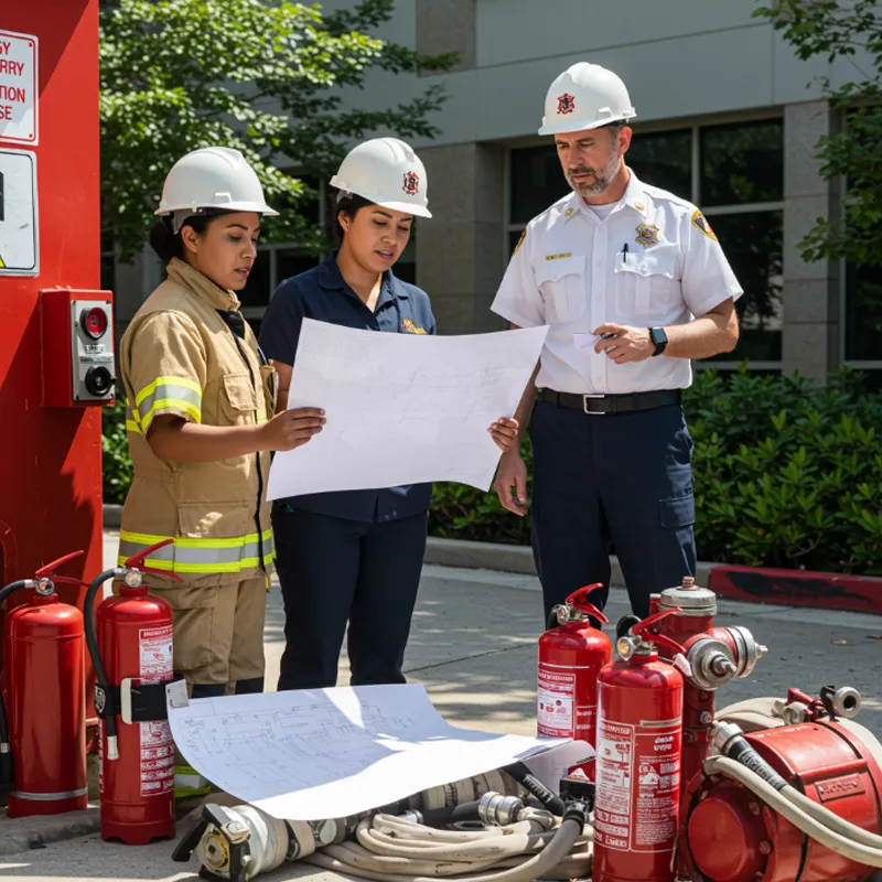Projeto técnico de corpo de bombeiros