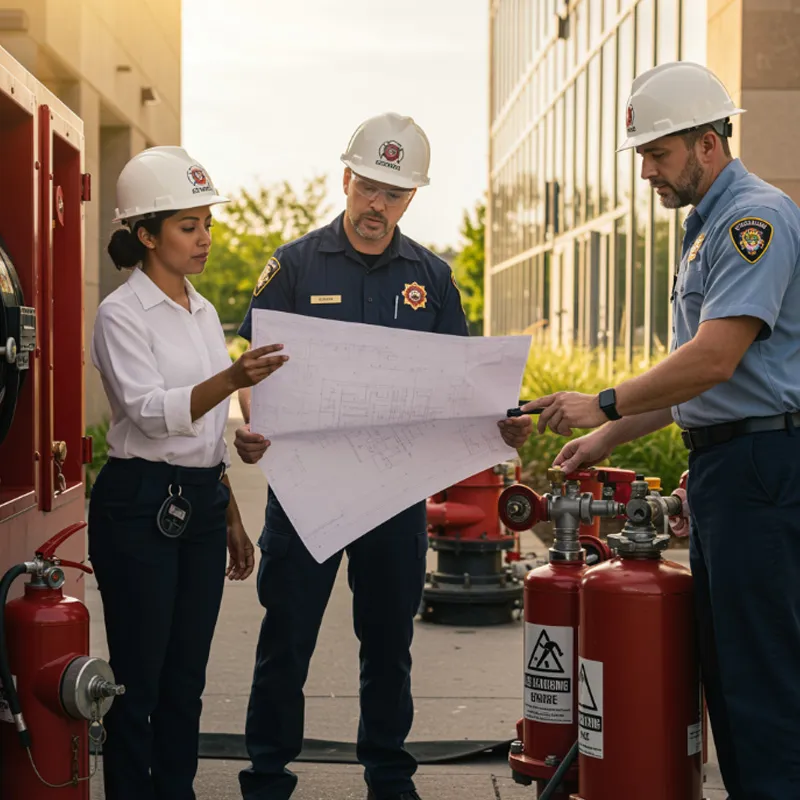 Projetos de combate a incêndio em São Paulo