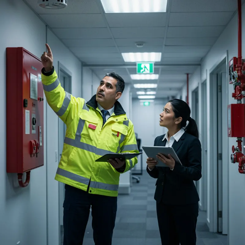 Sistema de alarme de incêndio