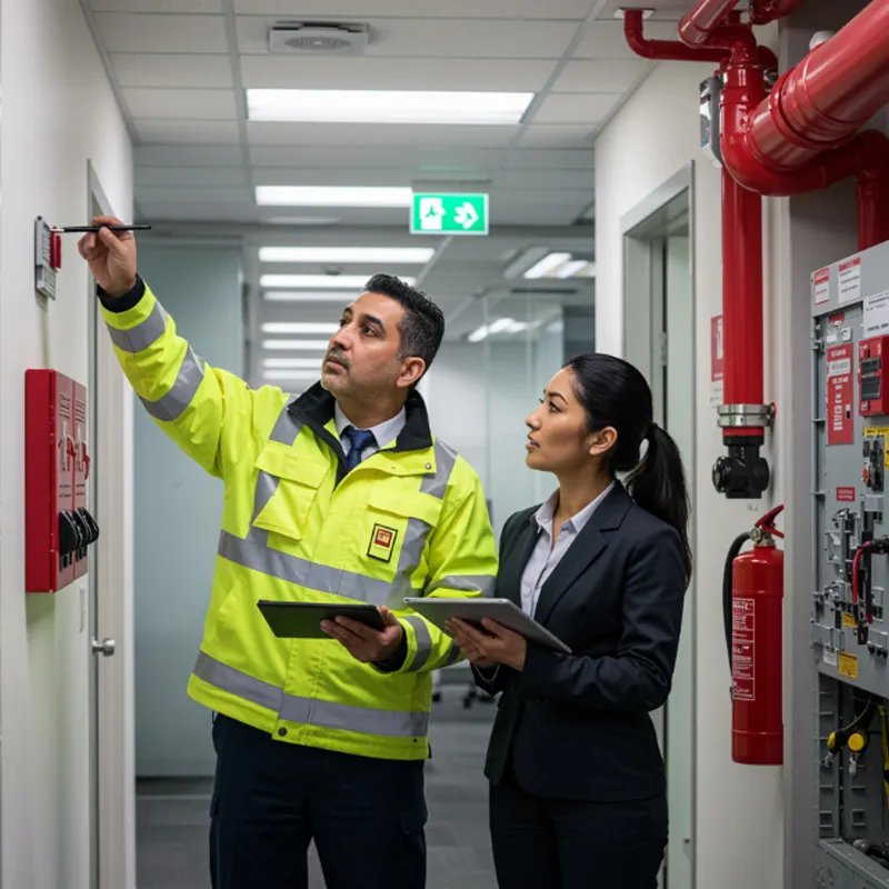 Sistema de alarme de incêndio em Santa Catarina