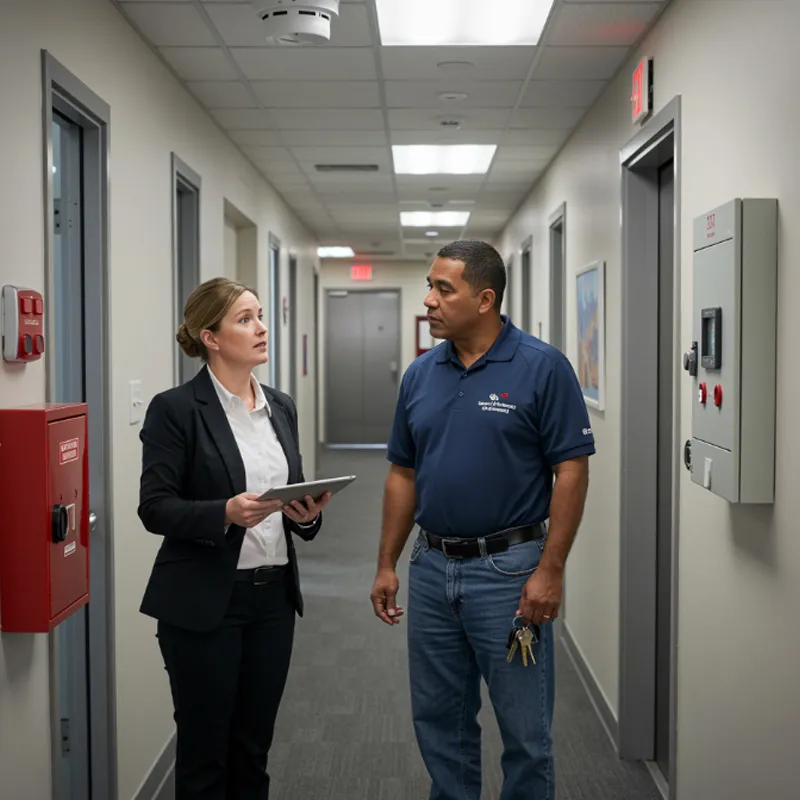 Sistema de combate a incêndio em Santa Catarina