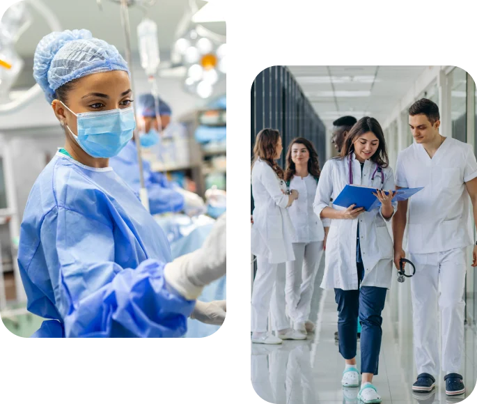 SegmentosHospitais e Centros de Saúde